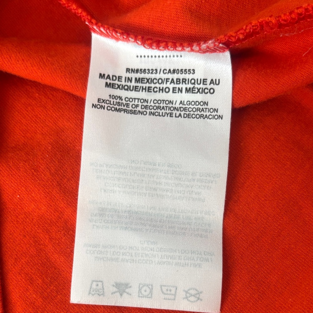 Worn Once Nike Athletic Fit Orange Clemson Long Sleeve Shirt - Picture 5 of 6